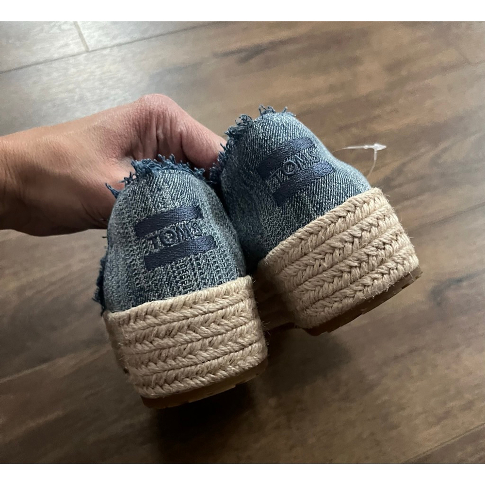 Toms NWOT Valencia platform espadrilles size 6 - Picture 5 of 11